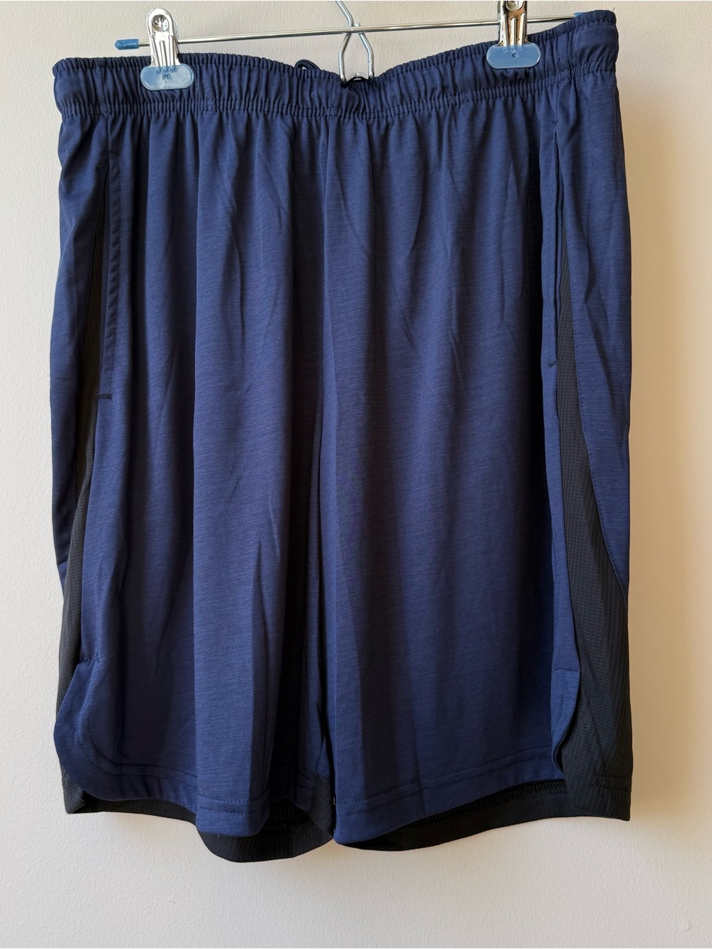 Russell Athletic Navy and Black Performance Shorts